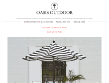 Tablet Screenshot of oasisoutdoor.com
